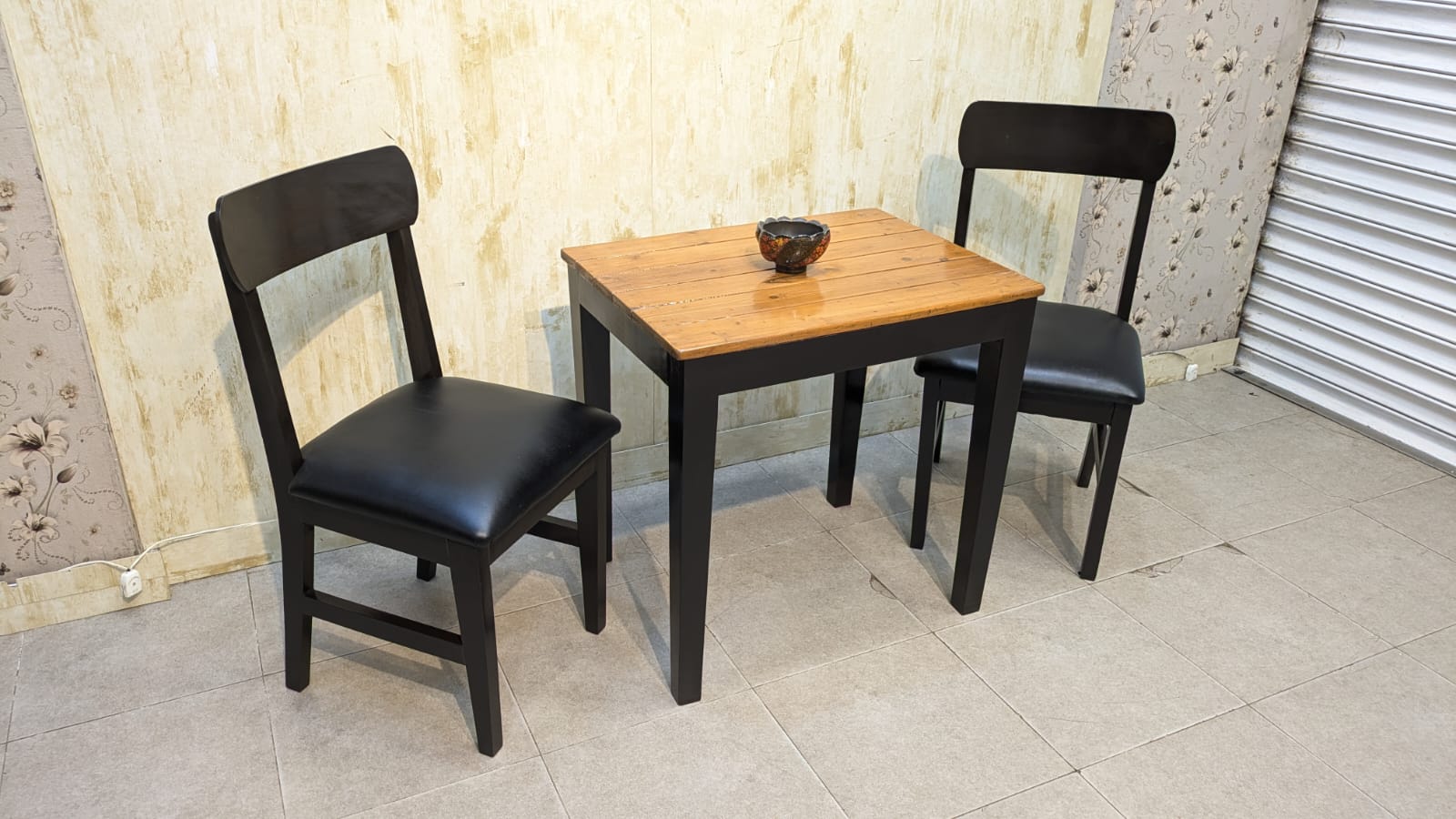 Pure Wooden 2 seater dining table