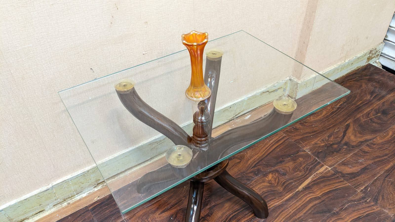 Sheesham Wood Center & Side Tables Set