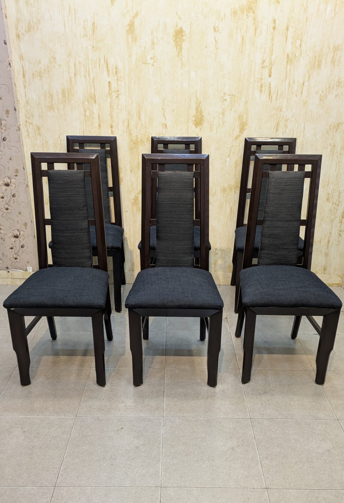 Solid sheesham wood 6 Dining Chairs