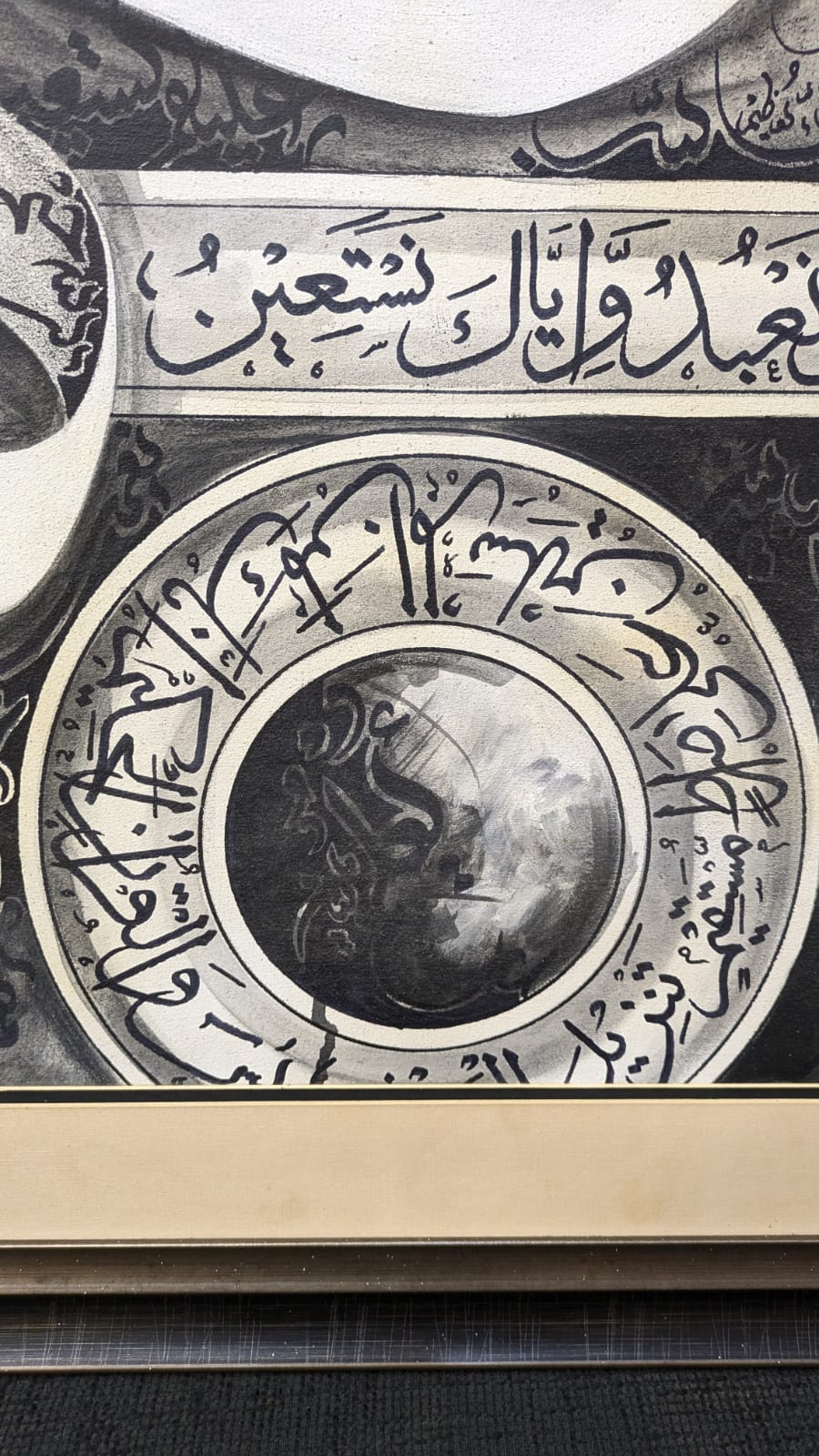 Wall Mounted Hand Painting