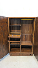 Solid Burma Teak Wood 2 Door Almirah