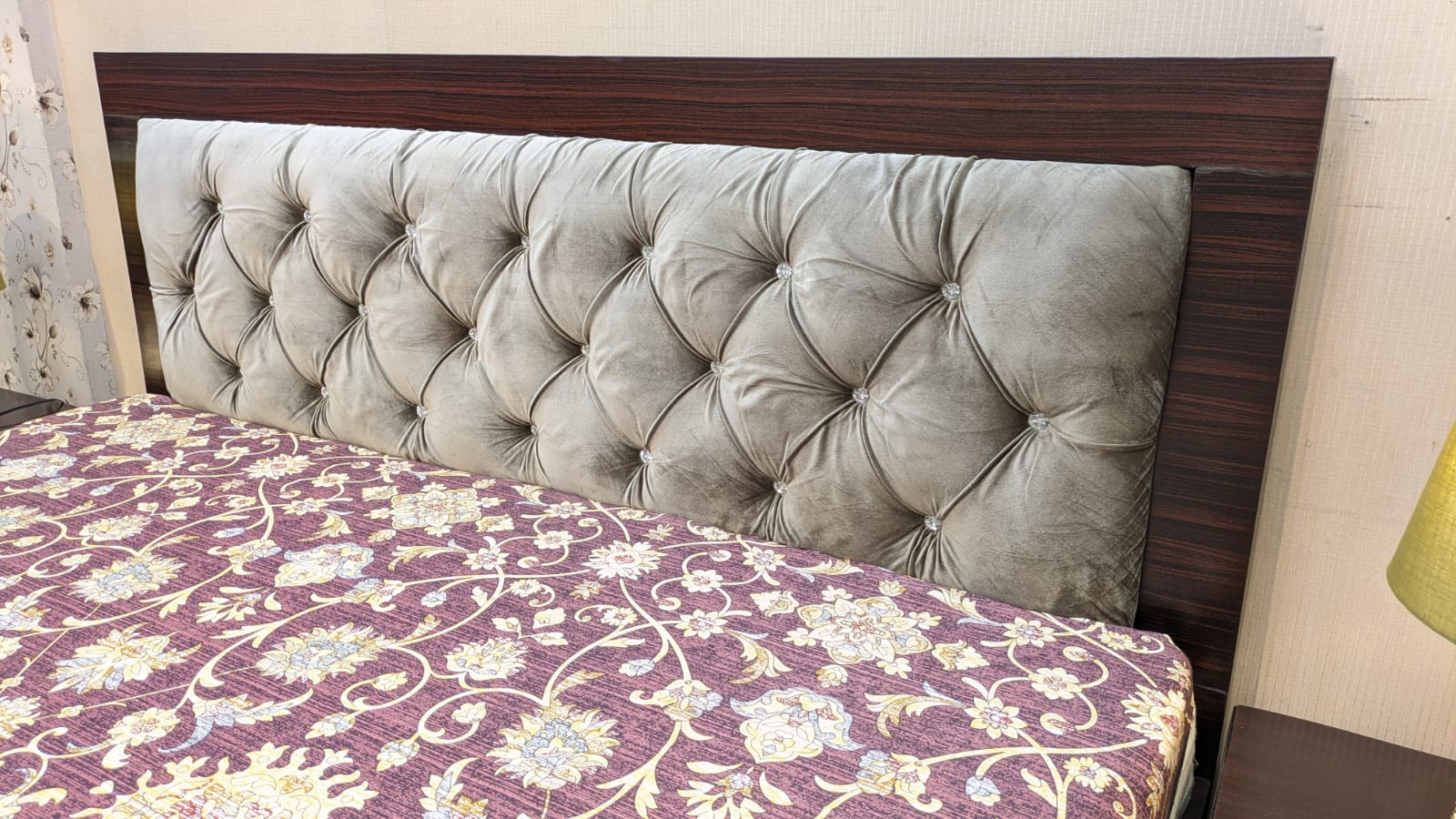 King Size Bed with 2 Side Tables