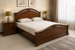 King Size Bed With 2 Side Tables