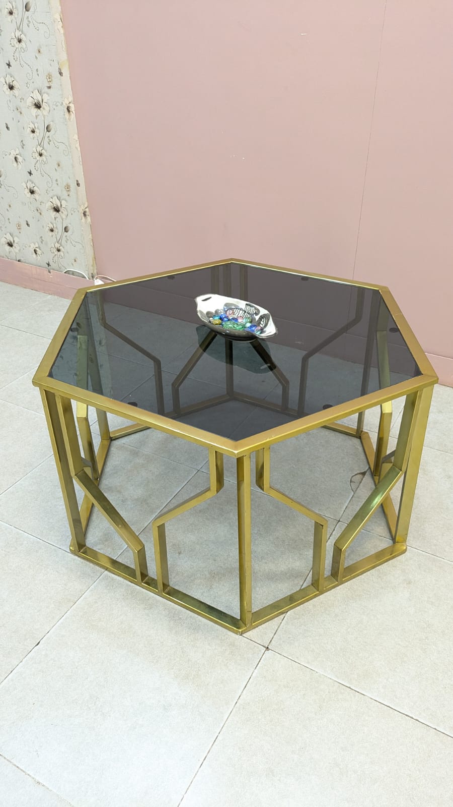 L-SHAPE SOFA SET WITH CENTRE TABLE