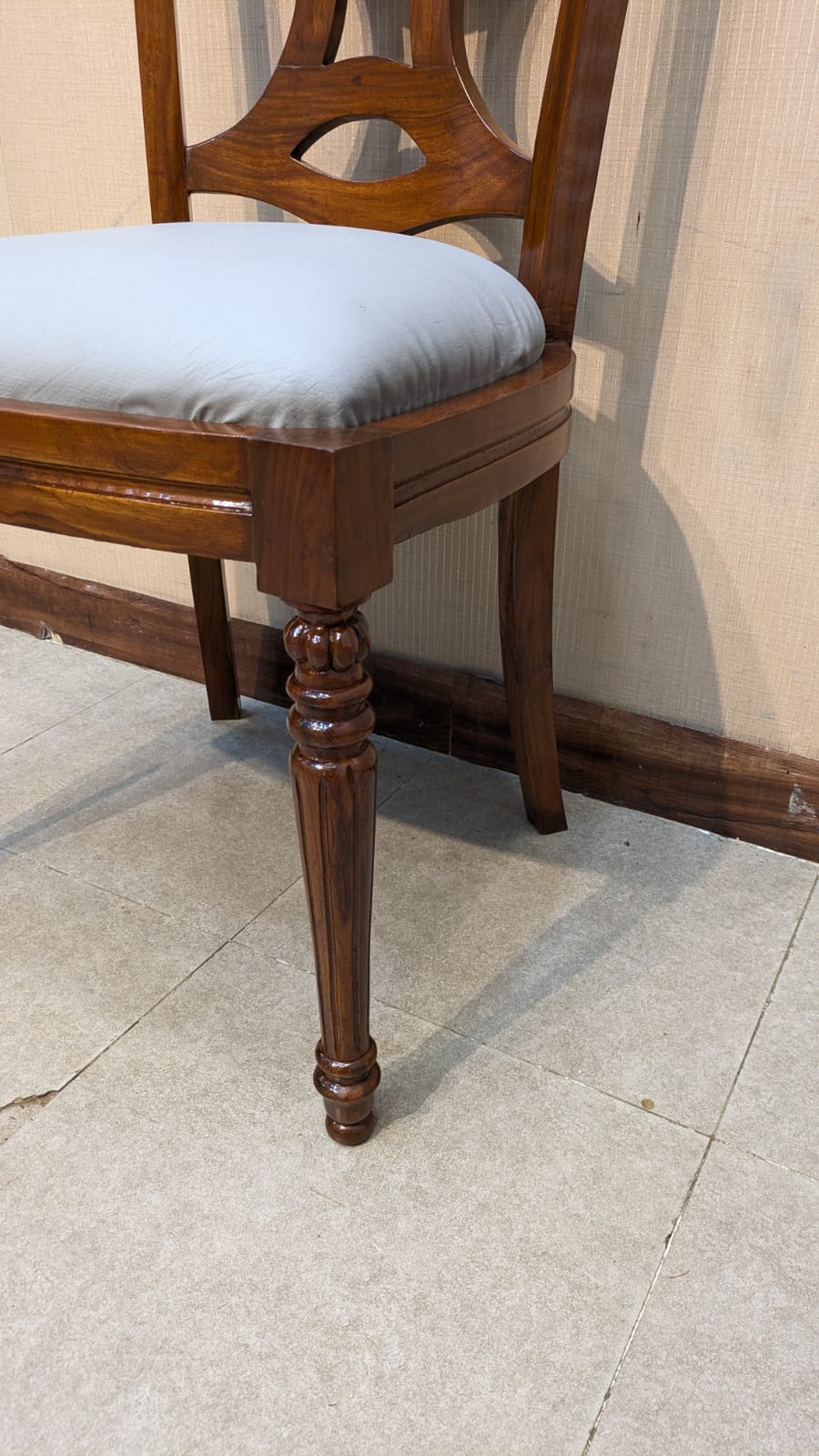 Solid Sheesham Wood 8 Seater Dining Table