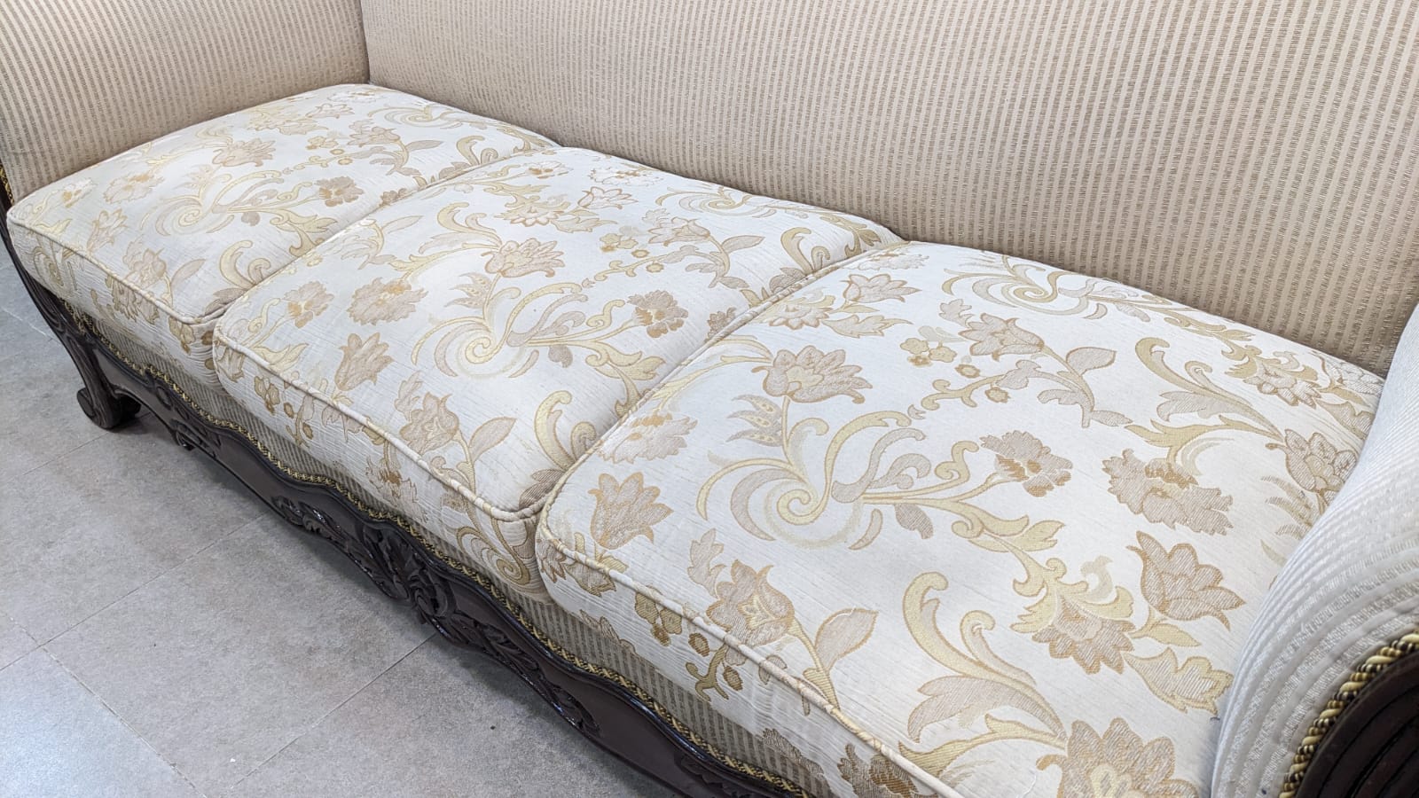 Sheesham Wood 5 Seater Sofa Set