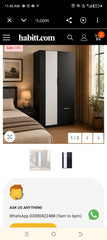 Habitt Carter 2 Door Wardrobe