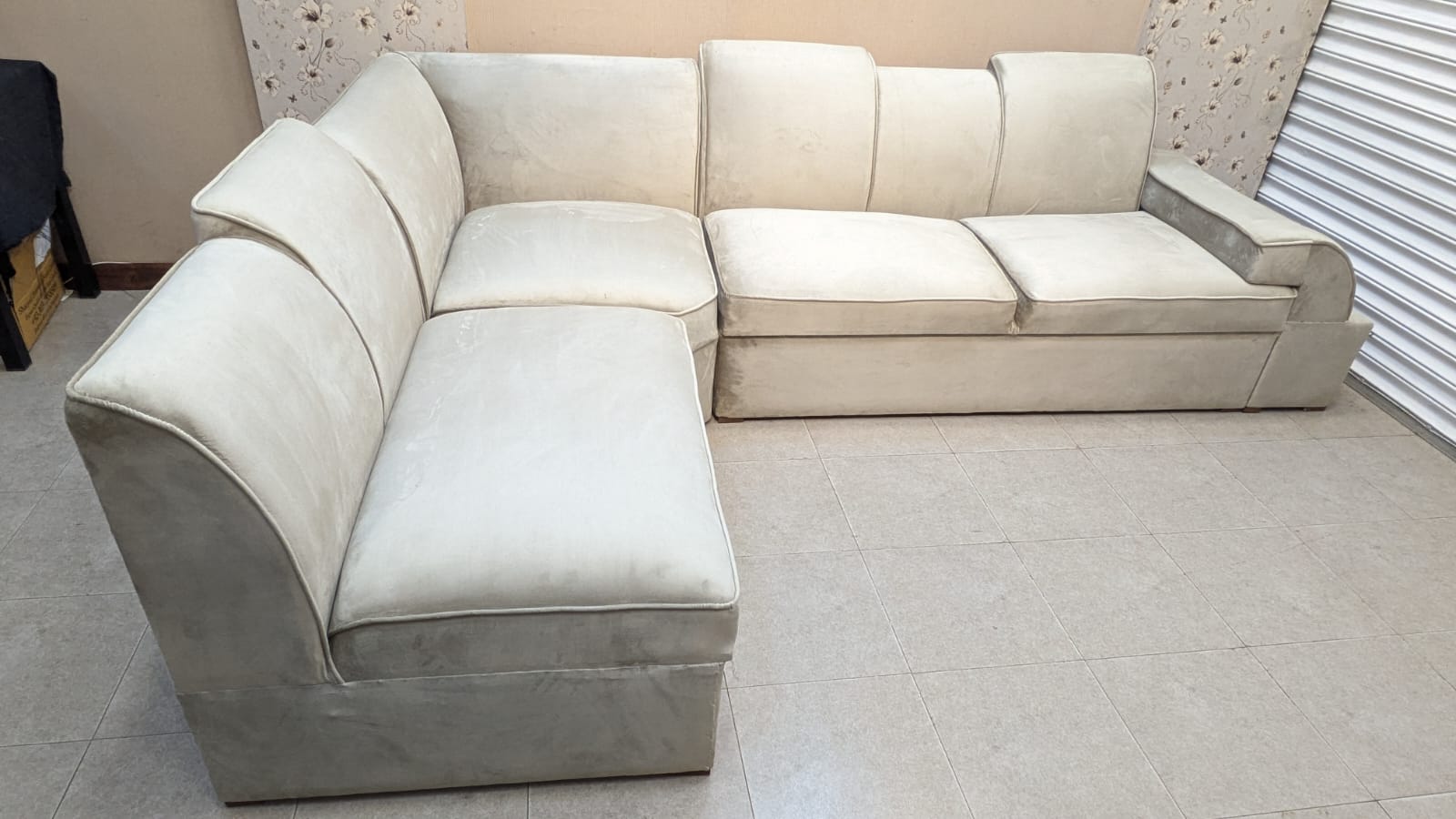 7 Seater L Shape Sofa Set