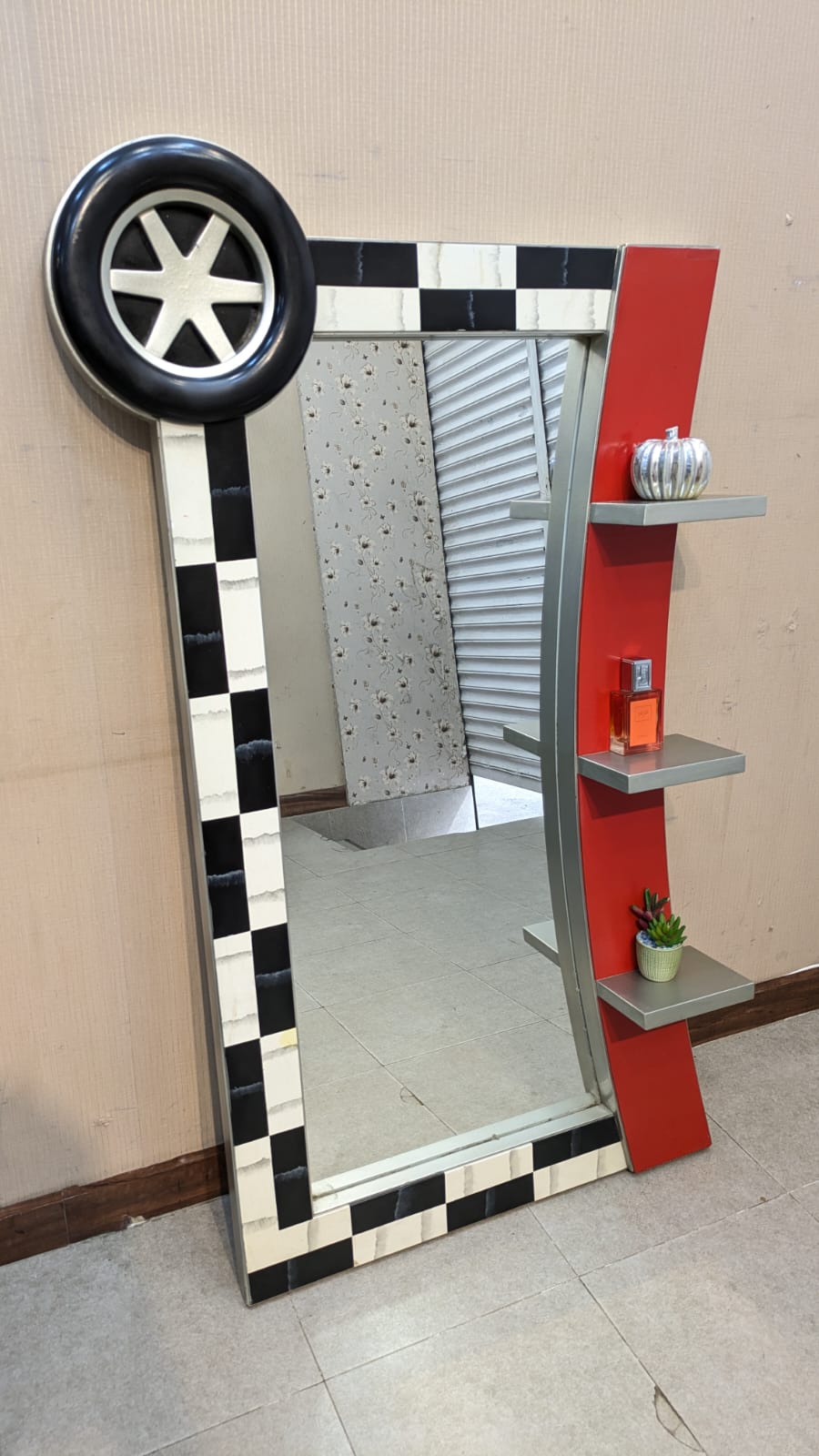 Kid's Ferrari Car Bed Set
