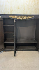 Solid Sheesham Wood 3 Door Almirah