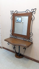 Console With Mirror