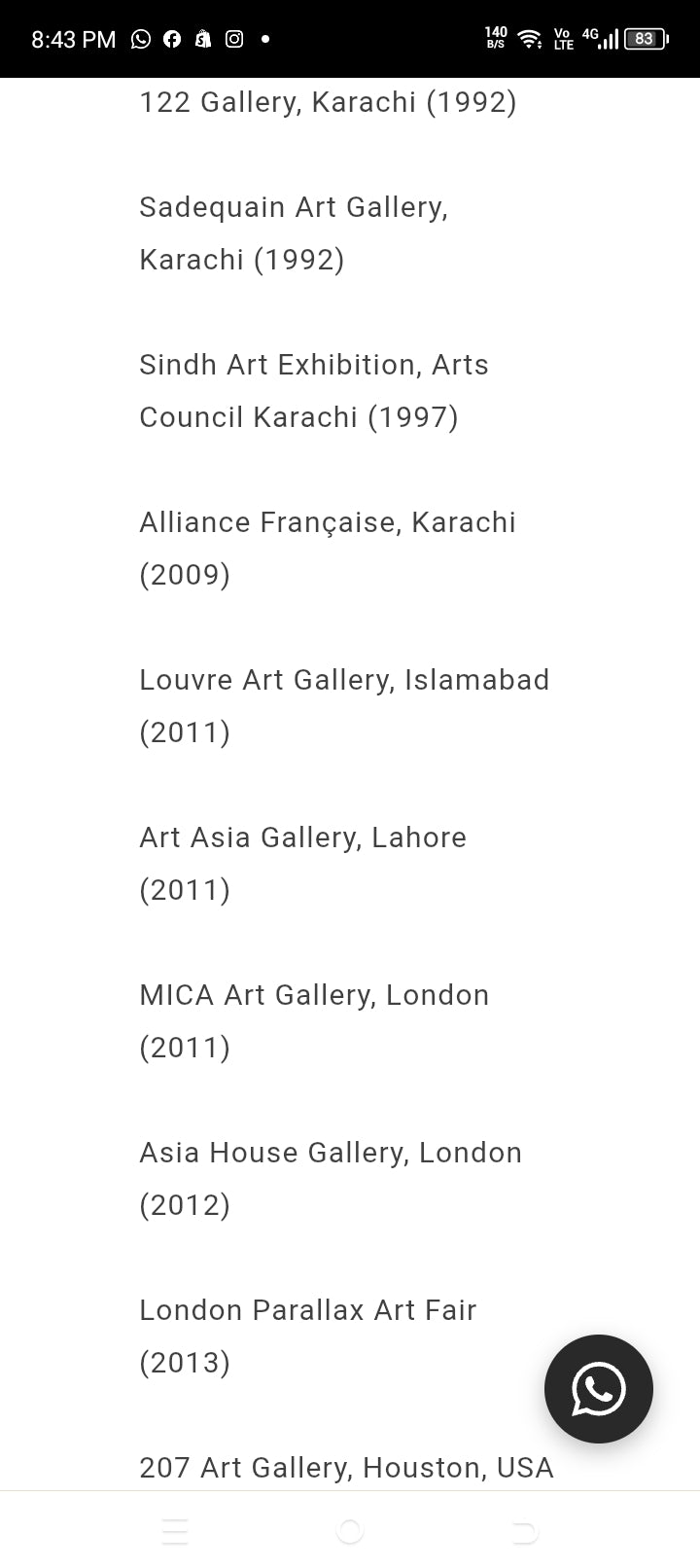 Original Javed Qamar Hand Painting Calligraphy