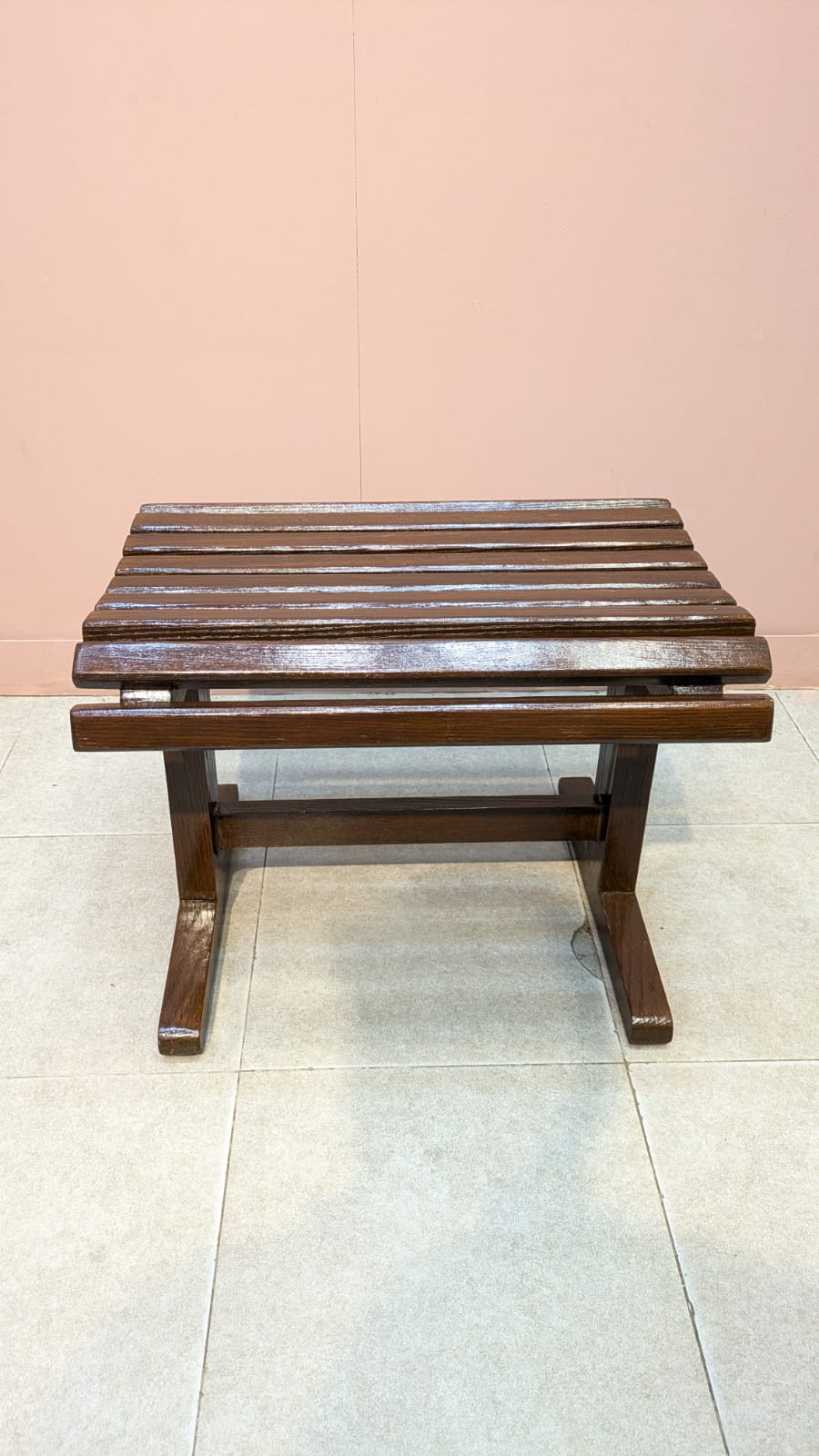 Solid Wood Corner Table