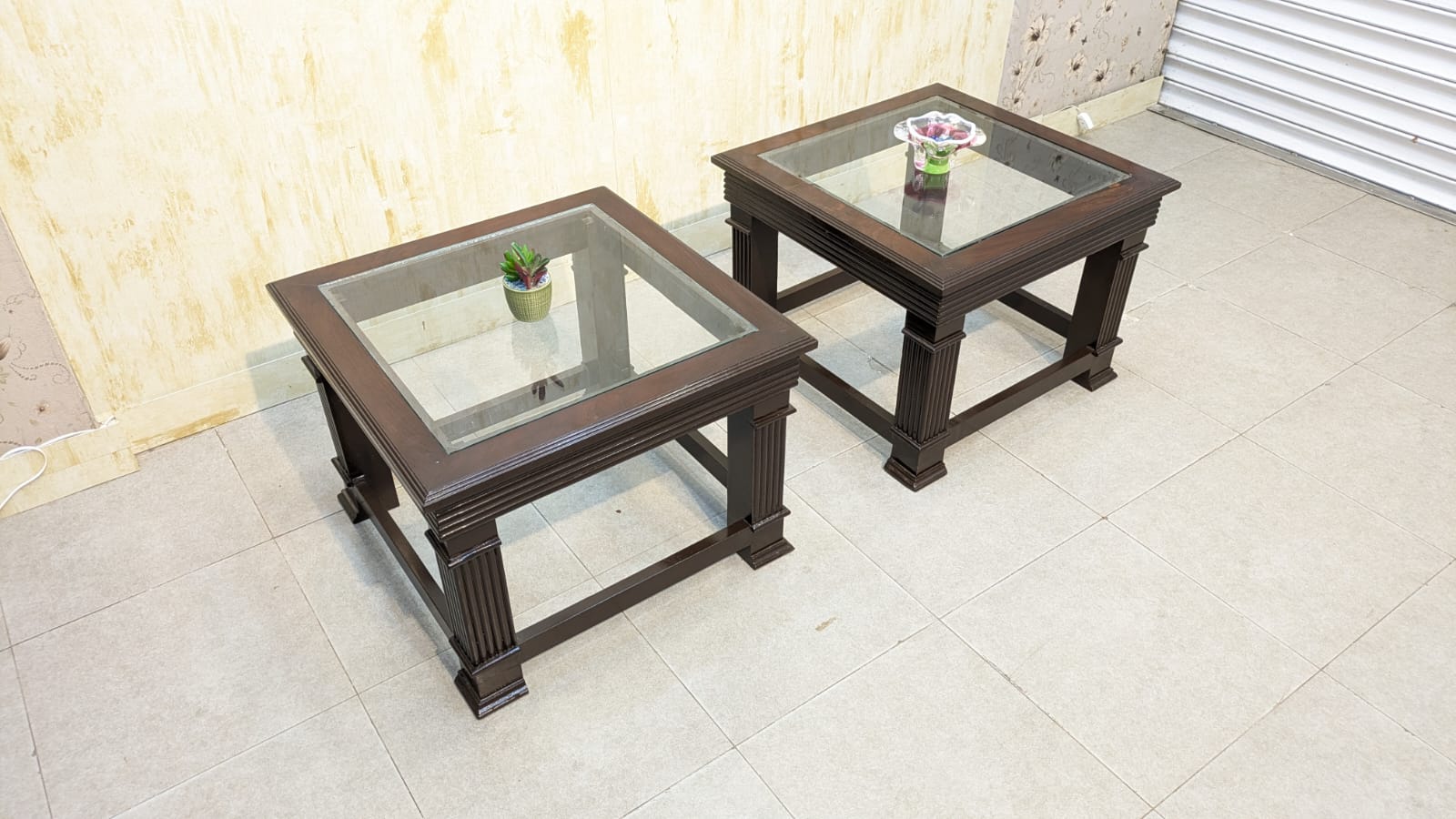 Pair Of Corner Table