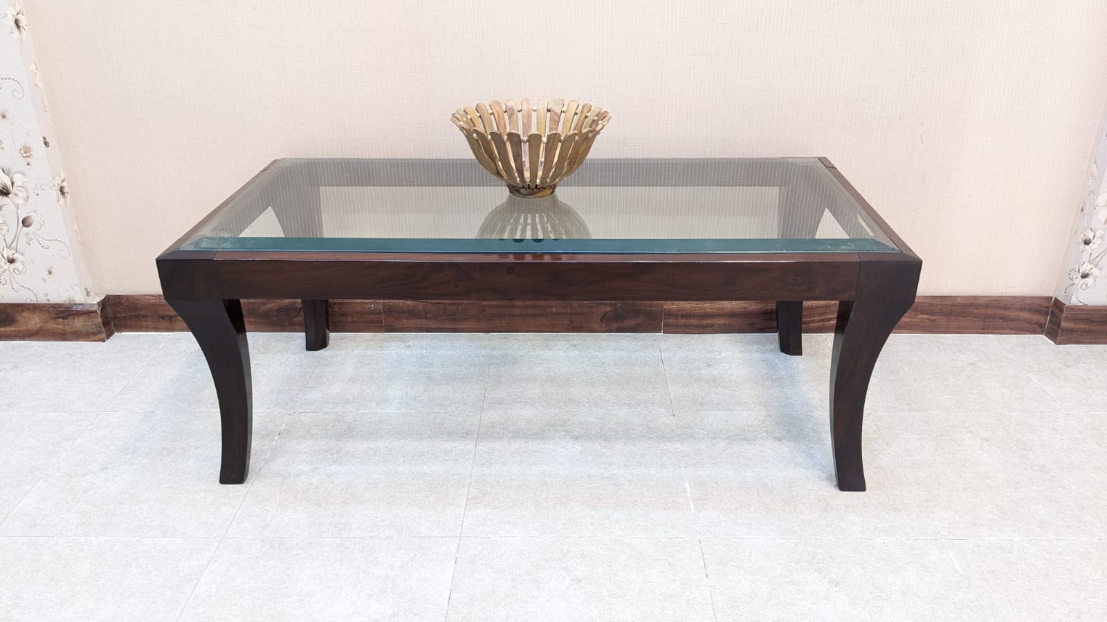 Solid Sheesham Wood Center Table