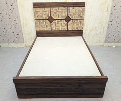 Twin Size Bed with Dura Foam Mattress