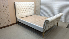 Modern Chesterfield Design Queen Size Bed