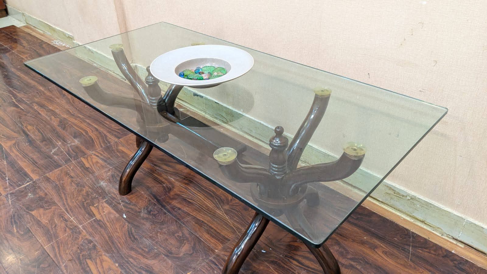 Sheesham Wood Center & Side Tables Set