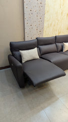 Imported 7 Seater Sectional Sofa Set with Power Reclining Seats
