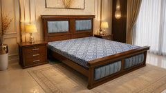 King Size Bed With 2 Side Tables