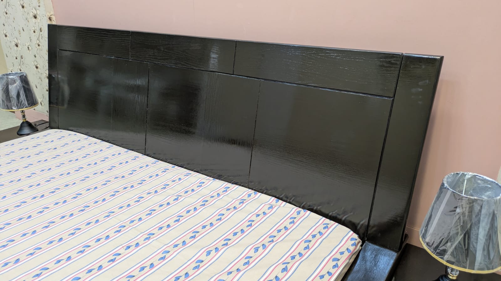 Floor Bed With Attached side table
