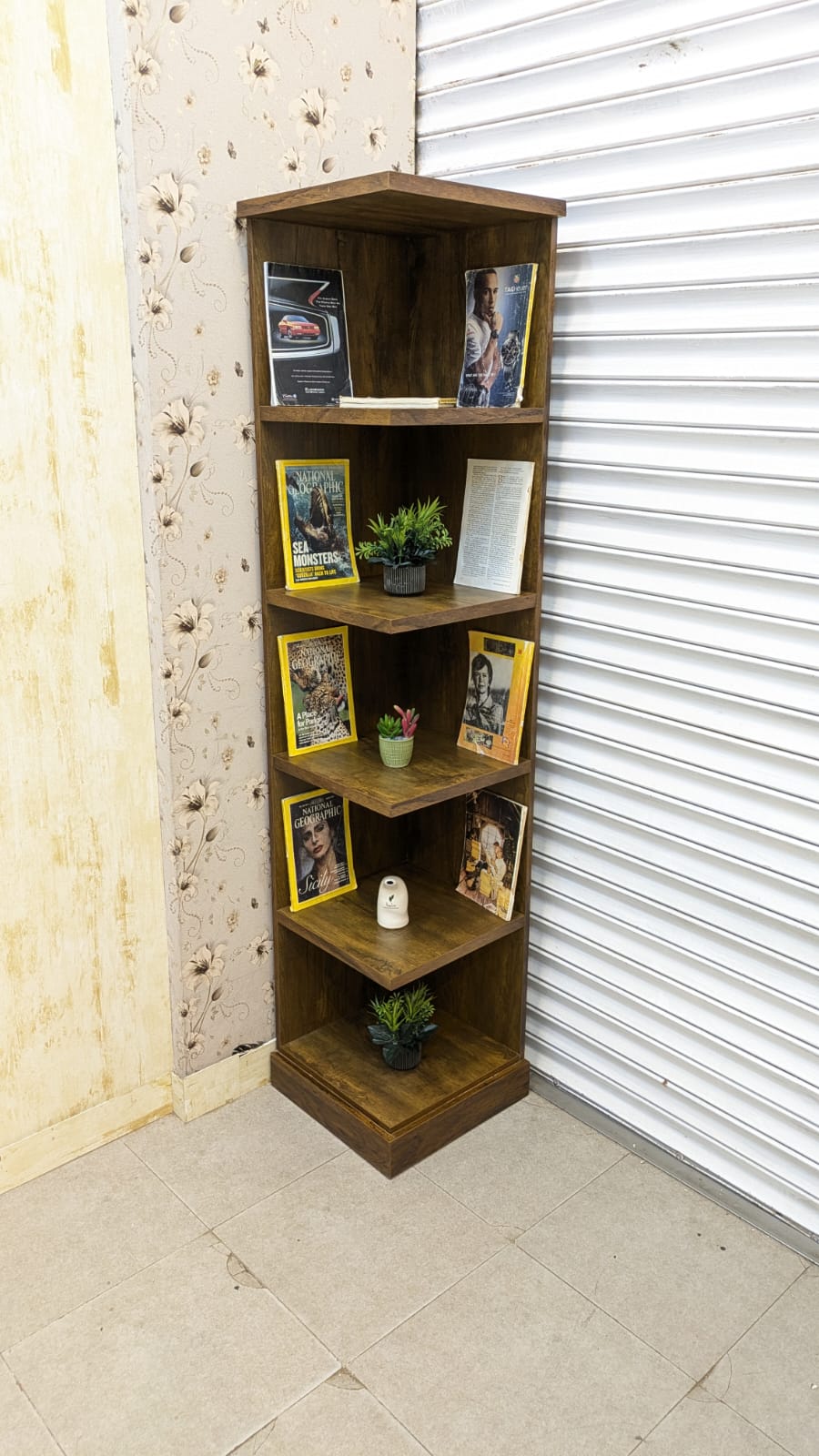 Brand New Corner Book Shelf