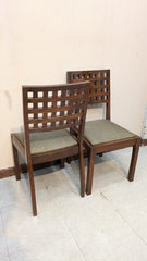 Solid Sheesham Wood 6 Seater Dining Table