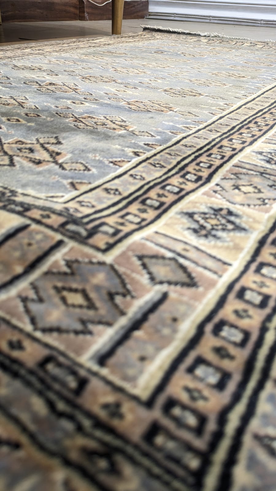 Vintage PAK Jaldar Hand Knotted Carpet
