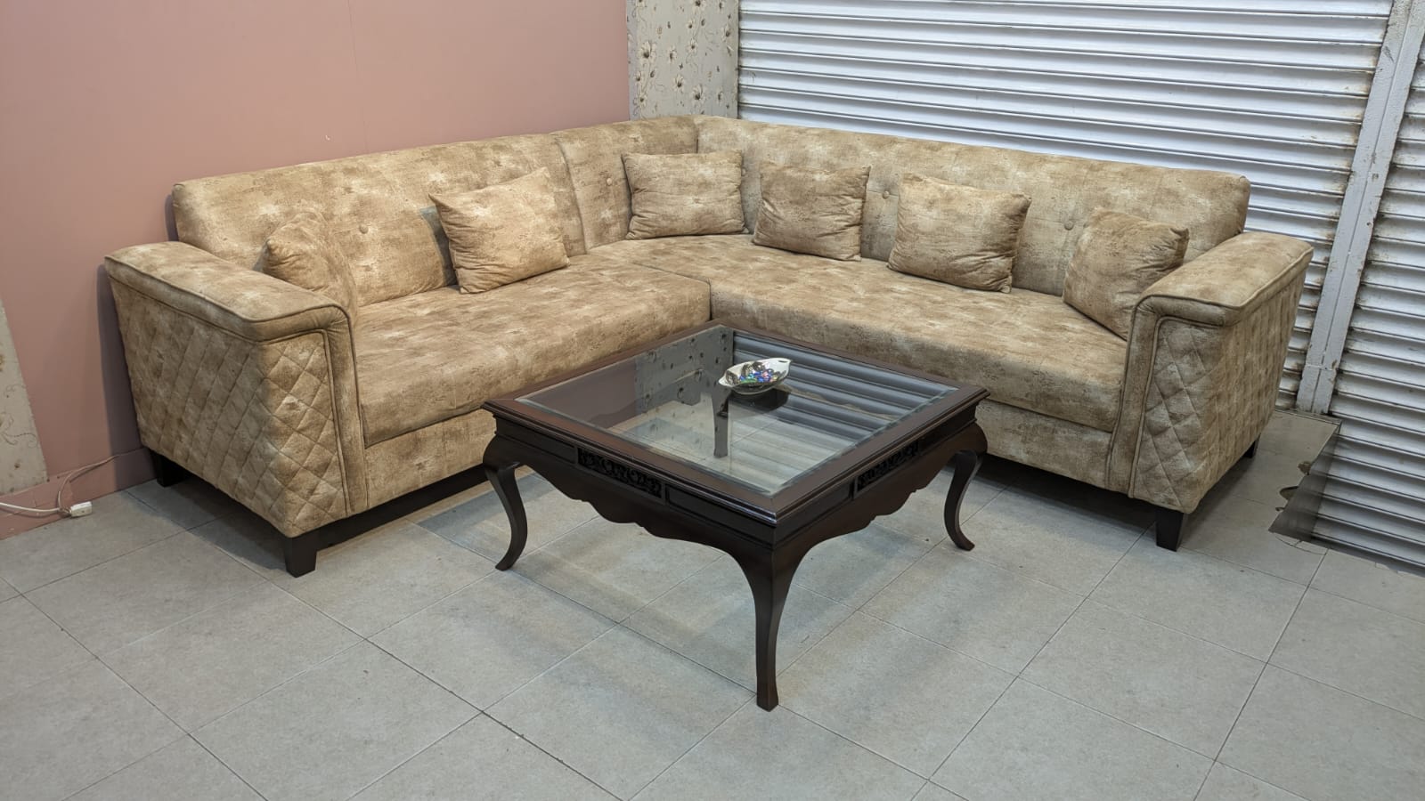 L Shape Sofa Set