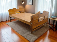 🔥Antique🔥 Solid Burma Teak Wood Twin Size Bed