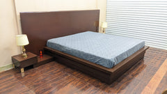 King Size Bed with 2 Side Tables