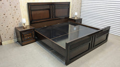 Elegant Design Double Bed Set