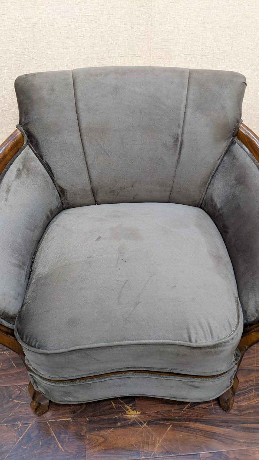 Solid Sheesham Wood 5 Seater Sofa Set