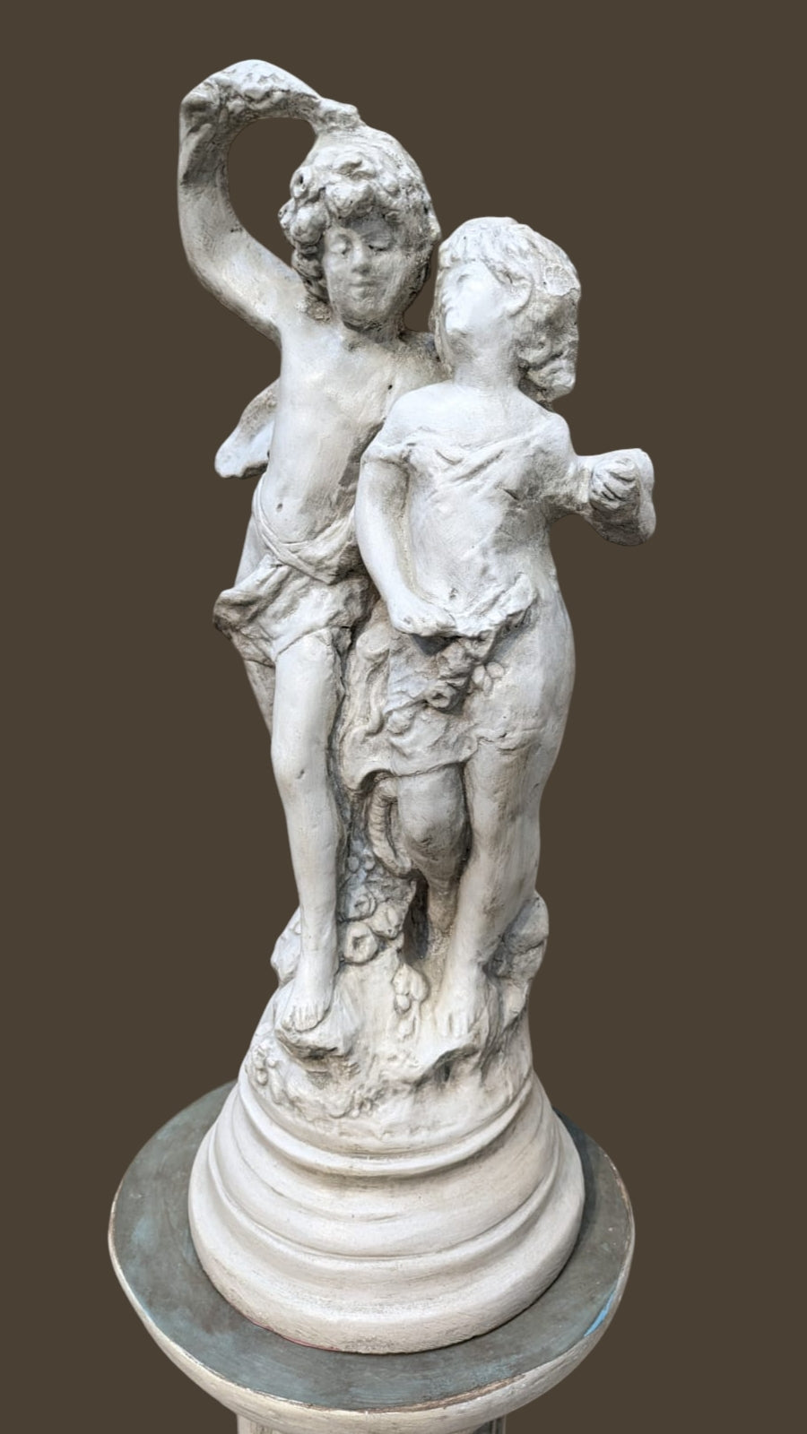 ✨ ANGELS OF LOVE STATUE WITH PEDESTAL ✨