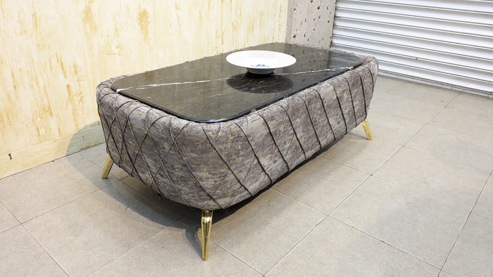 Turkish Design 7 Seater Sofa Set with Center Table