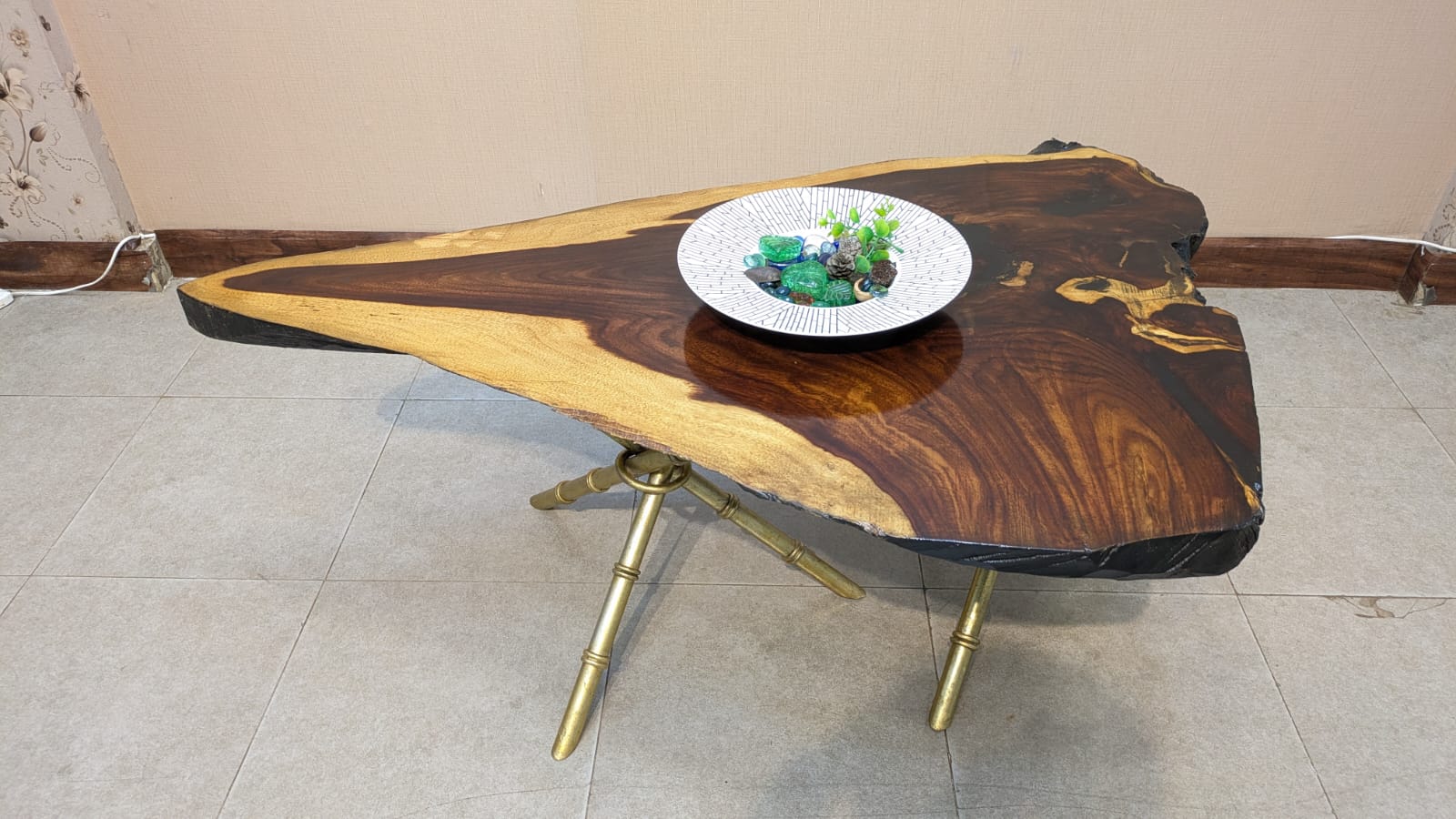 Brand New Unused Live Edge Center Table