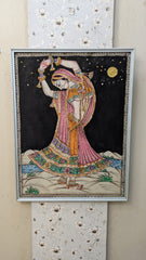Traditional Rajasthani Folk Art – Wall Mounted Frame