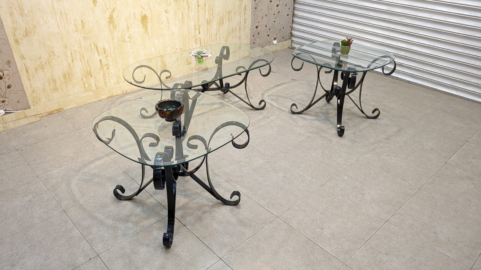 Center & Corner Table Set