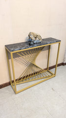 Brand New Unused Modern Marble Top Console
