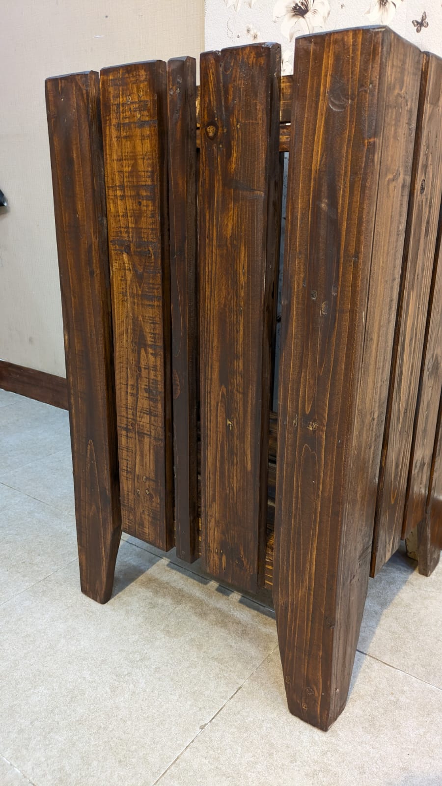 Brand New Wooden Laundry Basket