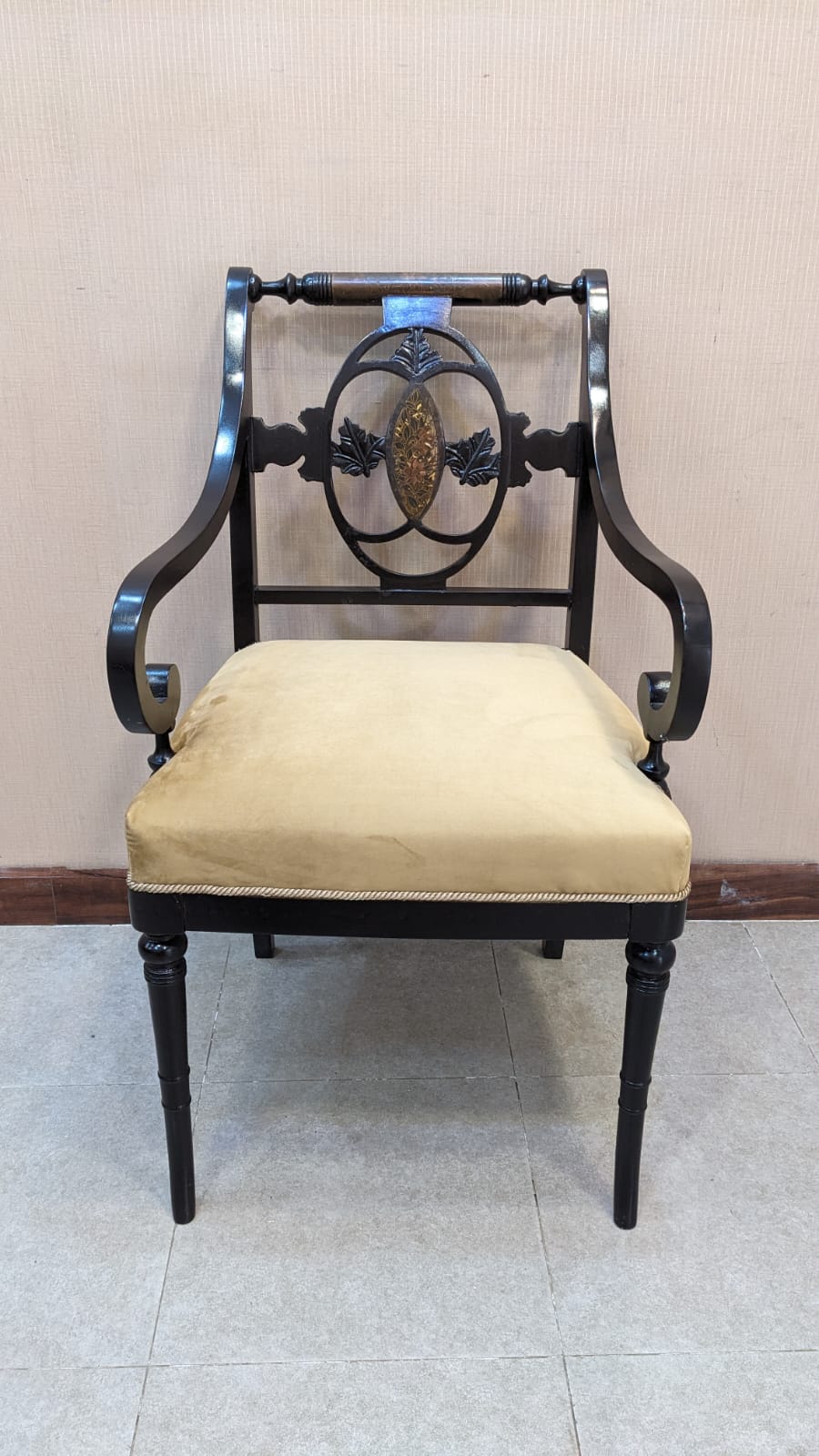 Kalamkar Furniture Solid Sheesham Wood Coffee Chairs Set