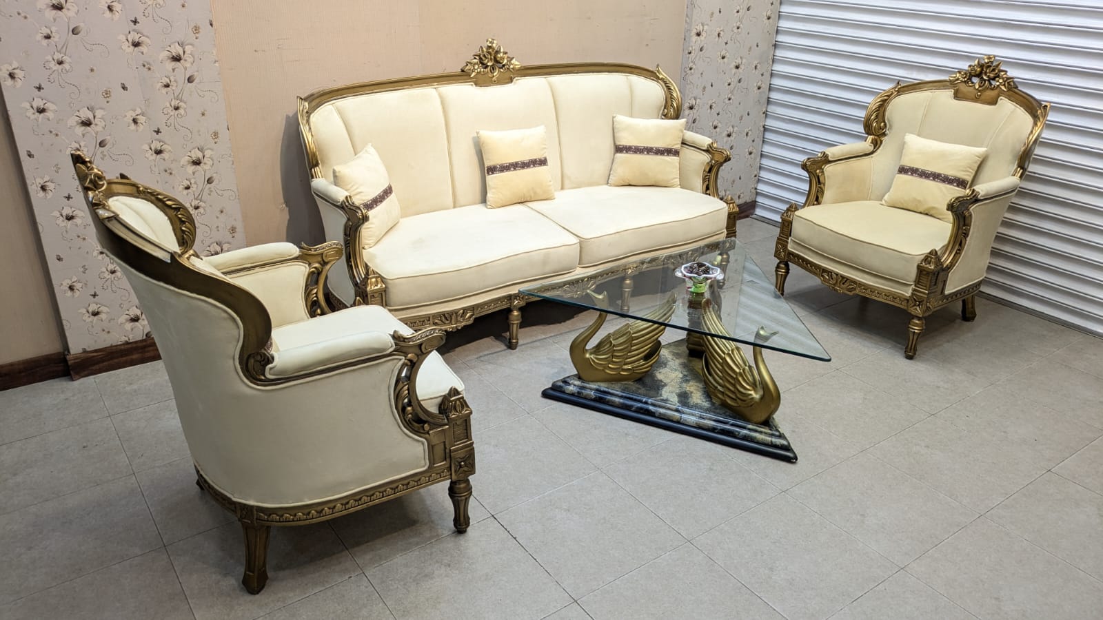 Chinioti Royal Design 5 Seater Sofa Set