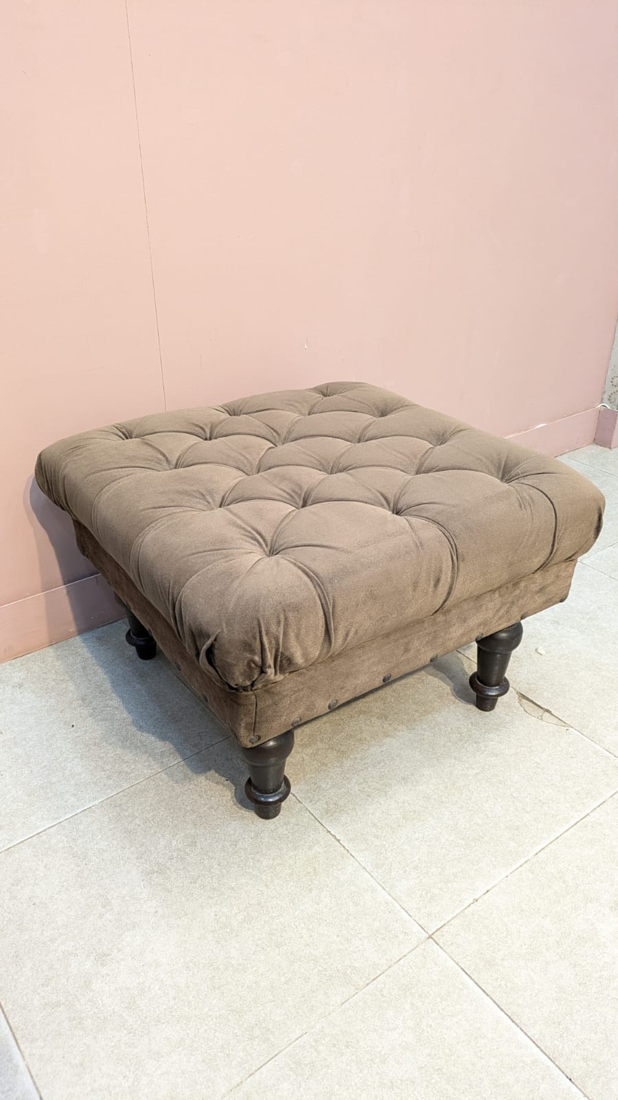 Pair of ottoman