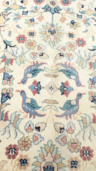 Vintage Persian Shikargah Hand Knotted Carpet