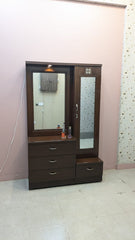 PLY Wood King Size Bed Set