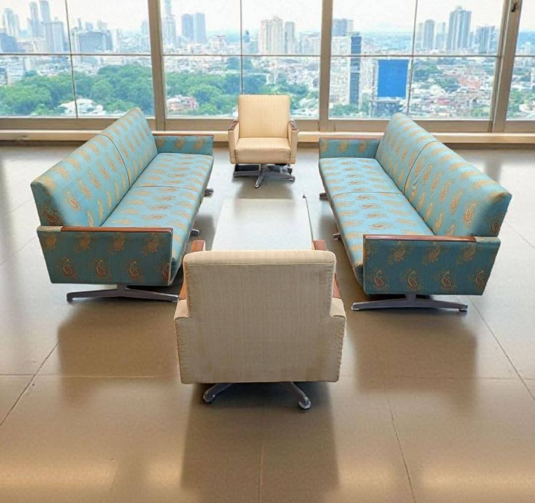 🔥Imported🔥European 1960's 10 Seater Sofa Set