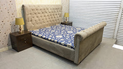 King Size Bed With 2 Side Tables