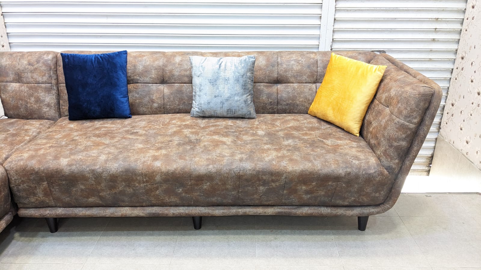 Comfortable 6 Seater L Shape Sofa Set