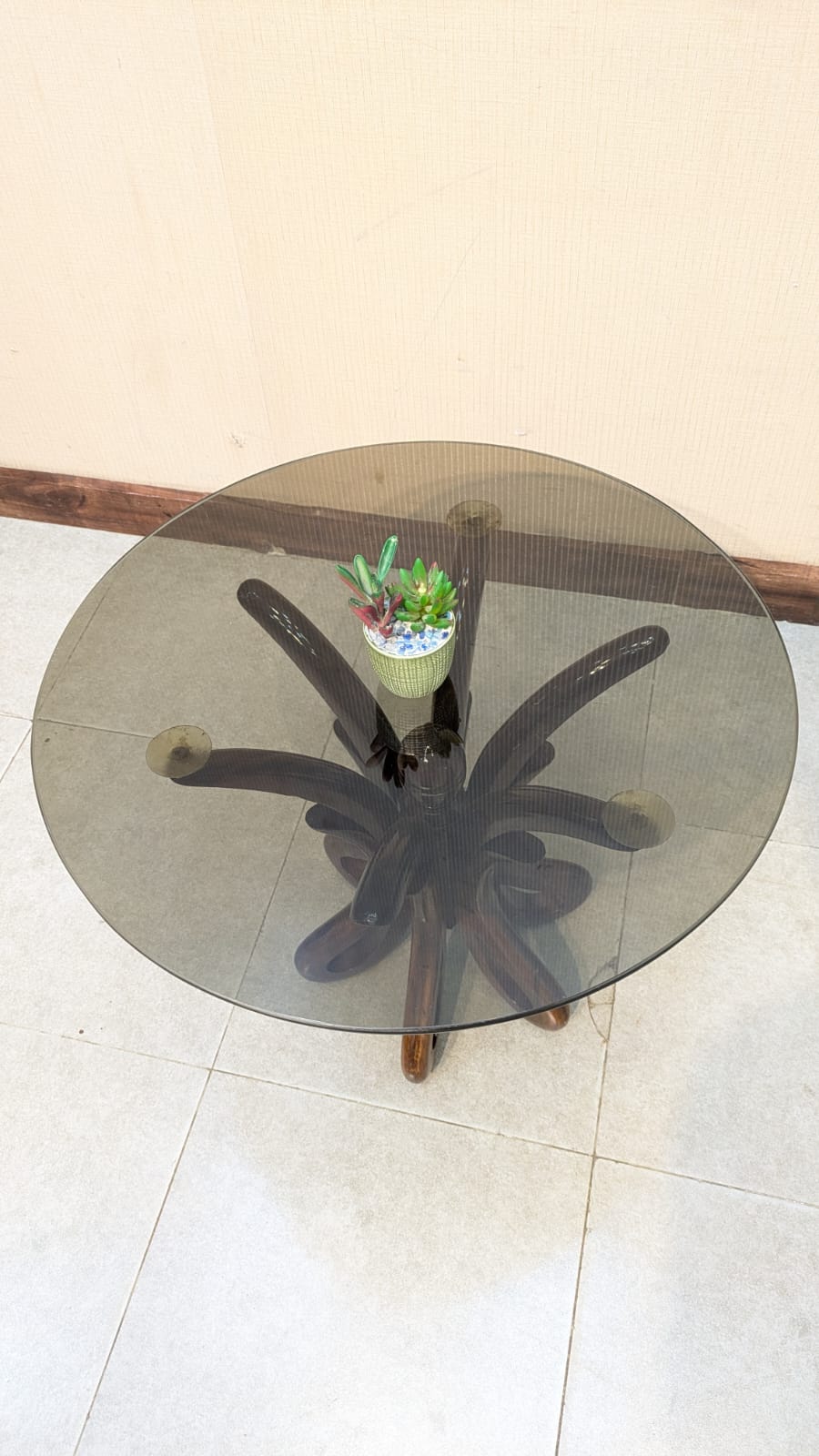 Center Table with 2 Side Tables