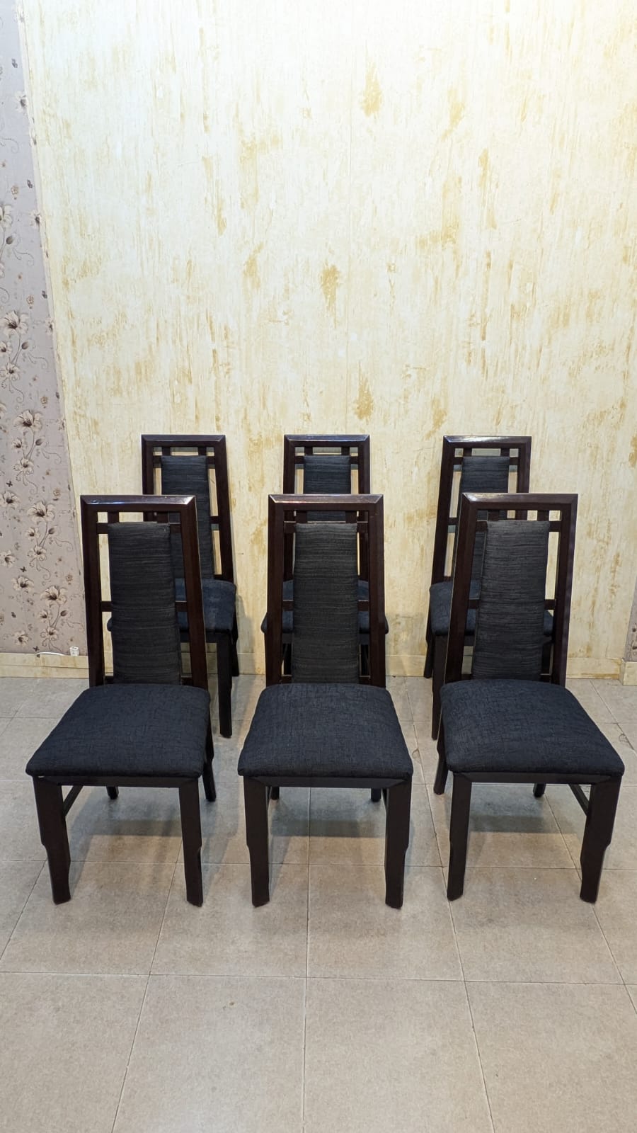 Solid sheesham wood 6 Dining Chairs